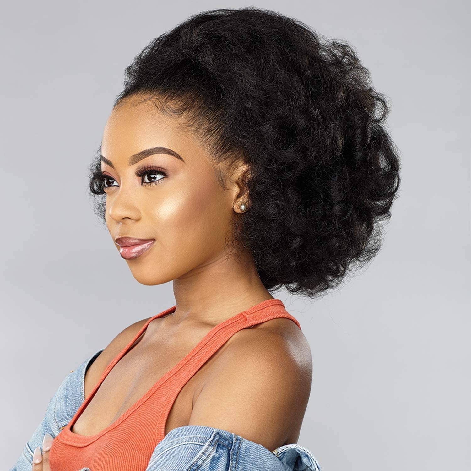 imageSensationnel DrawString Ponytail Instant Pony Curls Kinks N Co Rain Maker 1F430