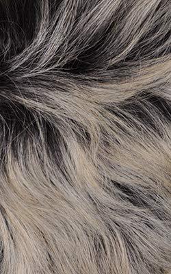 imageSensationnel Shear Muse Lace Wig Amina Deep Laceparting Hand Tied Ready to Wear Synthetic Prestyled Units 2 DARKBROWNASHBLONDE