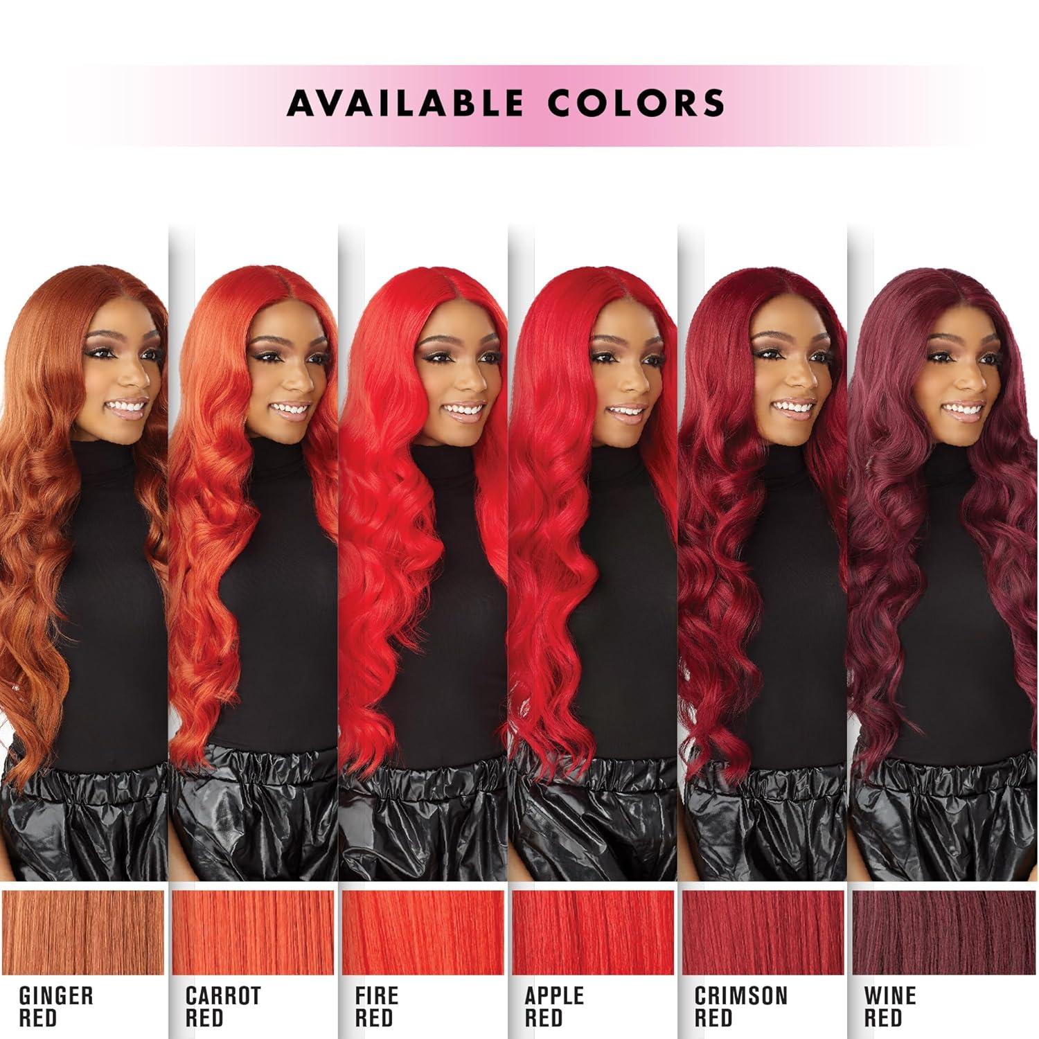 imageSensationnel Shear Muse Lace Wig Danisha Deep Laceparting Hand Tied Ready to Wear Synthetic Prestyled Units 1 JETBLACK1 JETBLACK