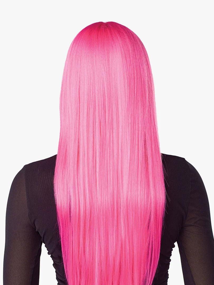 imageSensationnel Shear Muse Lace Wig Lachan Deep Laceparting Hand Tied Ready to Wear Synthetic Prestyled Units BABYBLUENEONFOREST