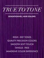 imageSensationnel Shear Muse Lace Wig Lachan Deep Laceparting Hand Tied Ready to Wear Synthetic Prestyled Units BABYBLUENEONPURPLE
