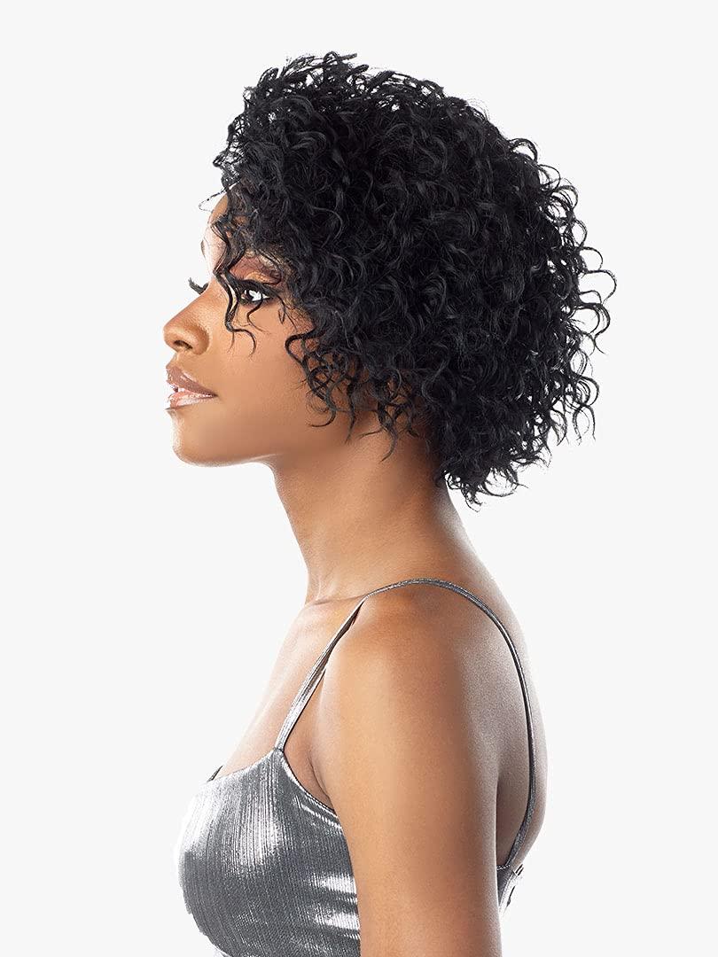 imageSensationnel Shear Muse Lace Wig Ronae Deep Laceparting Hand Tied Ready to Wear Synthetic Prestyled Units 613 BLONDERED