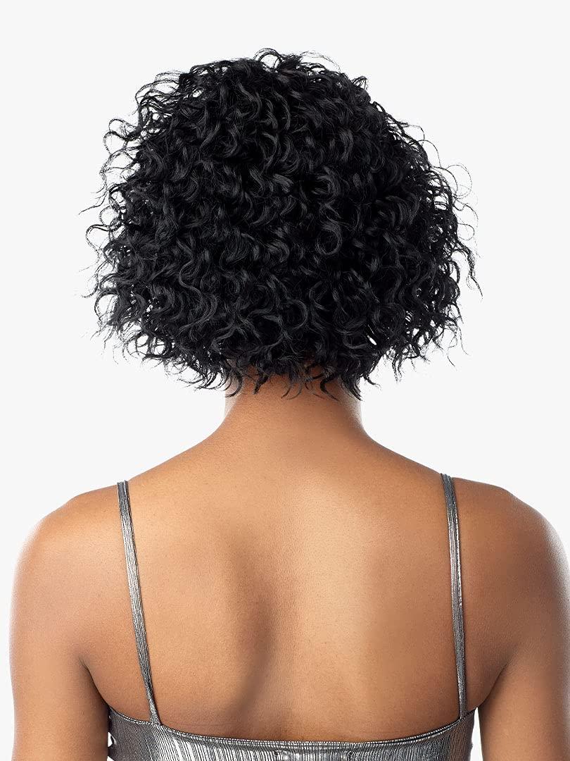 imageSensationnel Shear Muse Lace Wig Ronae Deep Laceparting Hand Tied Ready to Wear Synthetic Prestyled Units 613 BLONDERED