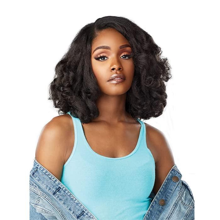 imageSensationnel Curls kinksandco clip in top lady 10 inch easy to use clips for natural 3c to 4c hair textures 1 JETBLACK4 MEDIUM BROWN