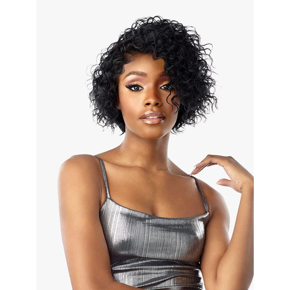 imageSensationnel Shear Muse Lace Wig Ronae Deep Laceparting Hand Tied Ready to Wear Synthetic Prestyled Units 613 BLONDE613 BLONDE