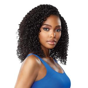 Sensationnel Curls Kinksandco Clip In – Rule Breaker 10 Inch 9 Piece Pack Easy to Use Clips for Natural 3C to 4C Hair (1 JETBLACK)(2 DARKBROWN)