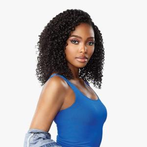 Sensationnel Curls Kinksandco Clip In – Rule Breaker 10 Inch 9 Piece Pack Easy to Use Clips for Natural 3C to 4C Hair (1 JETBLACK)(4 MEDIUM BROWN)
