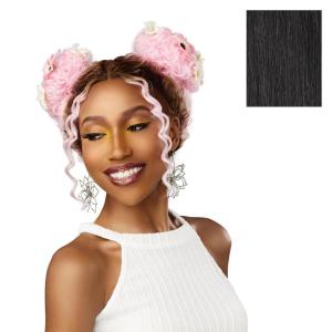 Sensationnel Shearmuse Festigal Lacewig – Bubble Gal Full Center Laceparting Hand Tied Ready to Wear Synthetic Prestyled Units (BEIGEBLONDE)(BLACK)