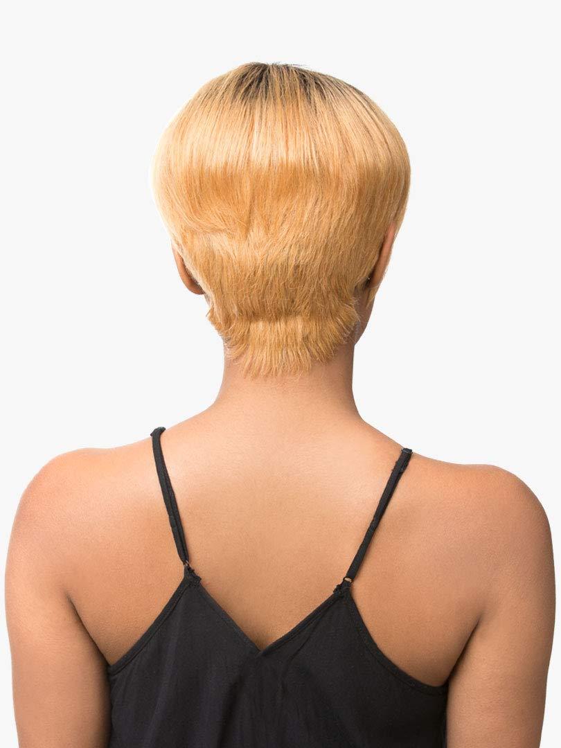 imageSensationnel Empire Human Hair Wig Robyn Celebrity Inspired Collections PreStyled Salon Cut Hair 1 JETBLACKT1BRED