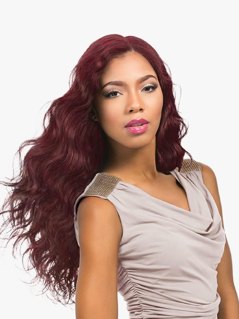 imageSensationnel Empire Curly Human Hair Body Wave Tangle Free Weaving for Quick Weave and Sew in Styles for Faux Highlights and Fauxmiddlepart Leave Out 10 inch 1 JETBLACKF1B30