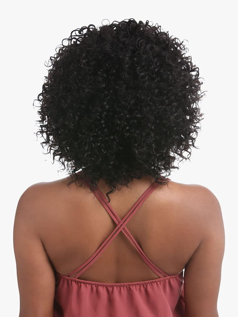 imageSensationnel Empire Curly human hair bohemian 10s 3pcs tangle free weaving for quick weave and sew in styles for faux highlights 1 JETBLACK2 DARKBROWN