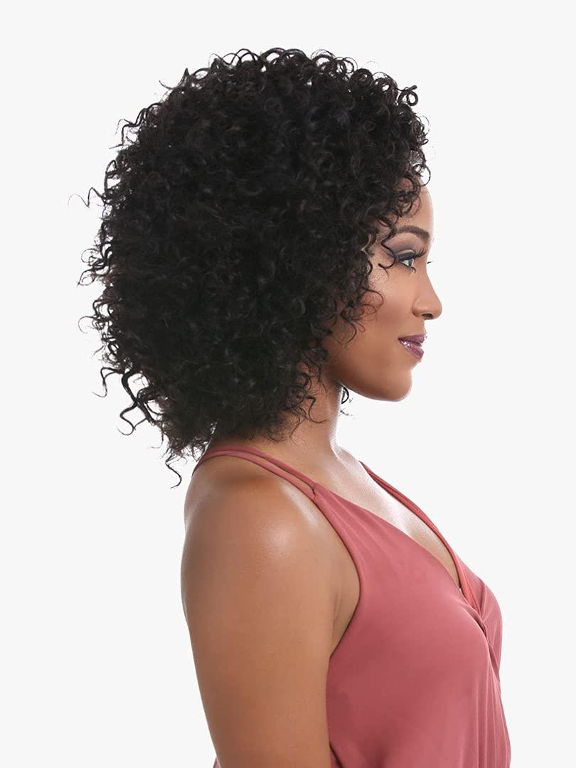 imageSensationnel Empire Curly human hair bohemian 10s 3pcs tangle free weaving for quick weave and sew in styles for faux highlights 1 JETBLACKS1B30