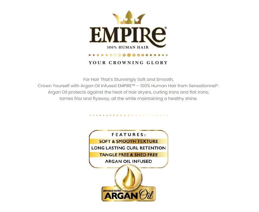 imageSensationnel Empire Human Hair Wig Ria Celebrity Inspired Collections PreStyled Salon Cut Hair 1 JETBLACK1 JETBLACK