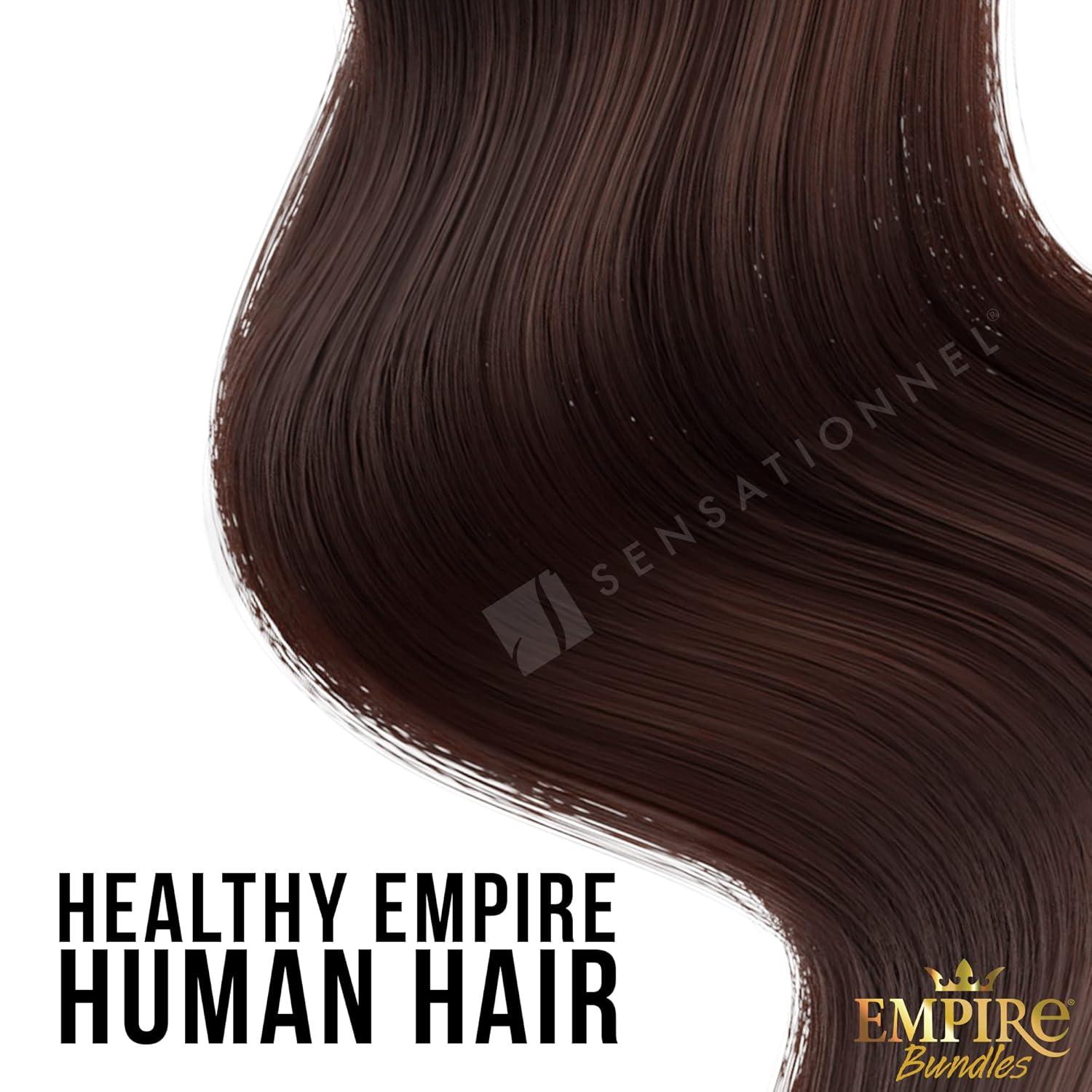 imageSensationnel Empire bundles body wave 10a tangle shed free human hair for weaving and sew in styles 2 pack 10 inch NATURALLight Blonde 613
