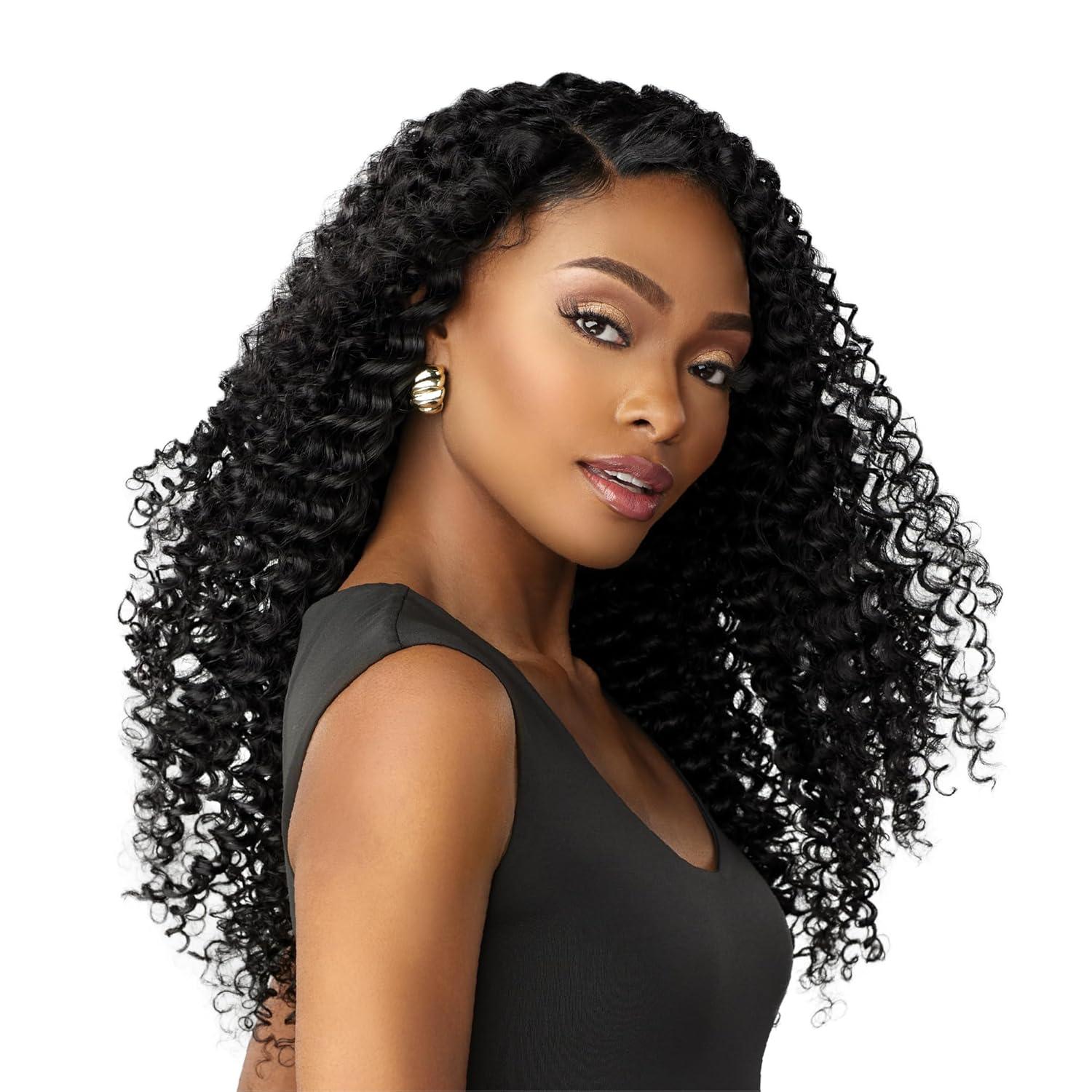 imageSensationnel Empire bundles burmese curl 10a tangle shed free human hair for weaving and sew in styles 1 pack 10 inch NATURALNATURAL