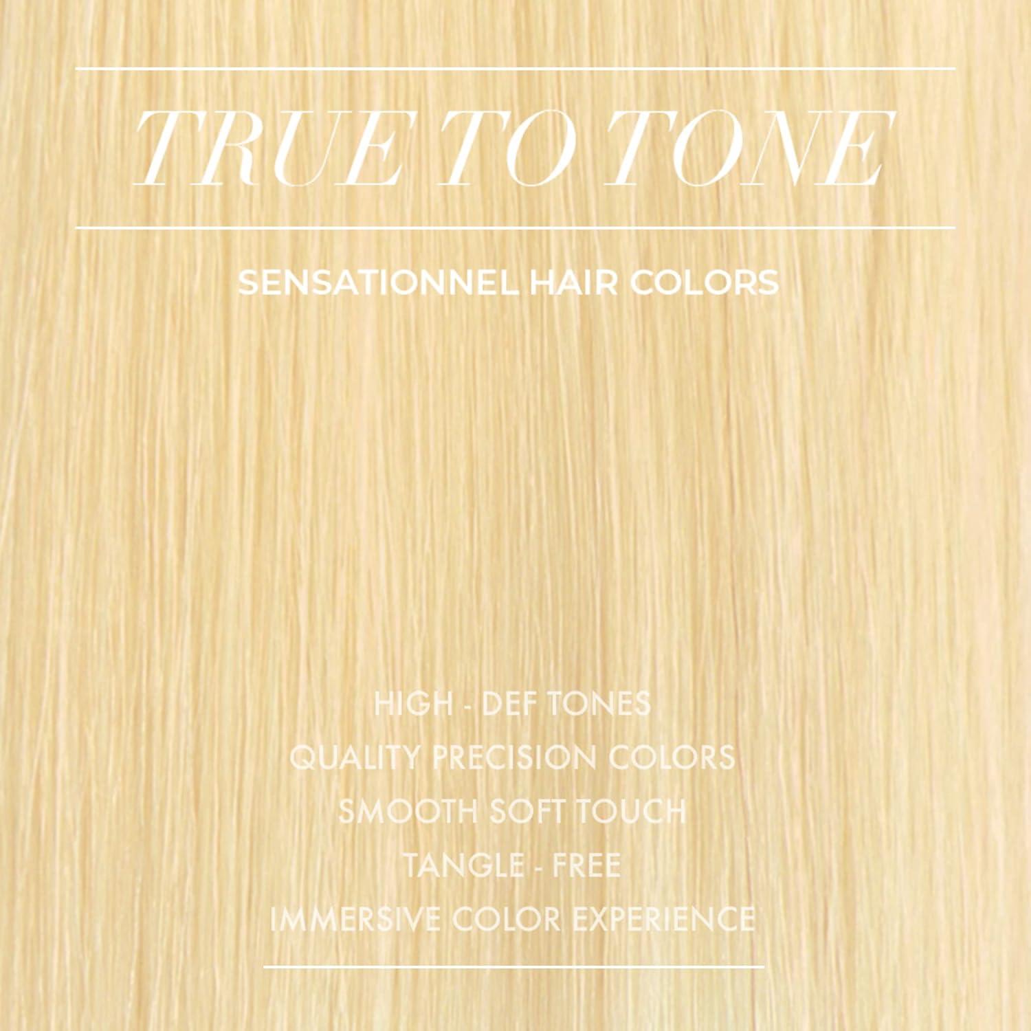 imageSensationnel Empire bundles straight 10a tangle shed free human hair for weaving and sew in styles 3 pack 10 inch 613 BLONDE613 BLONDE