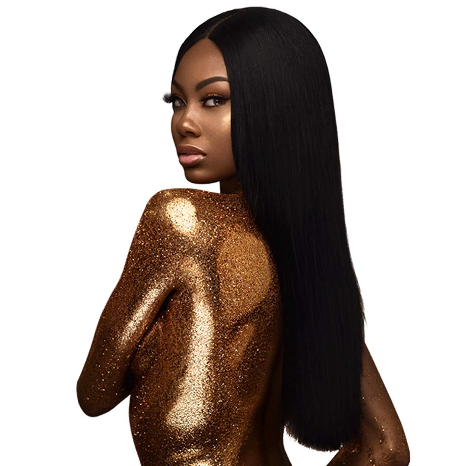 imageSensationnel Empire gold yaki weave human hair for weaving and sew in styles 8 inch 1 JETBLACK2 DARKBROWN
