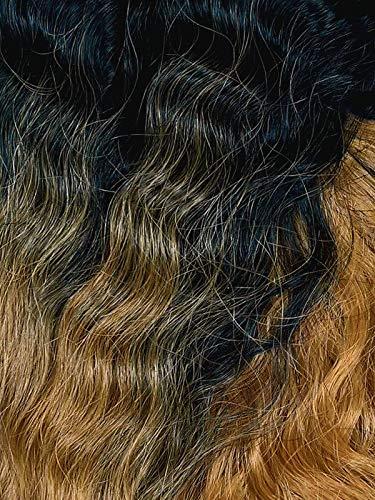 imageSensationnel Empire humanhair lace closure yaki 12 inch 3 way lacepart hand tied weaving closure 1B OFFBLACKT1B27