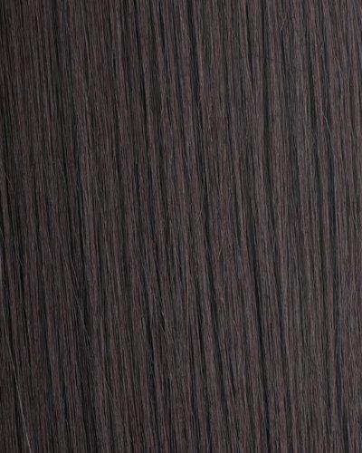 imageSensationnel Instant Bun With Bang Evonne Synthetic Up Do Wig Piece 1 JETBLACK4 MEDBROWN