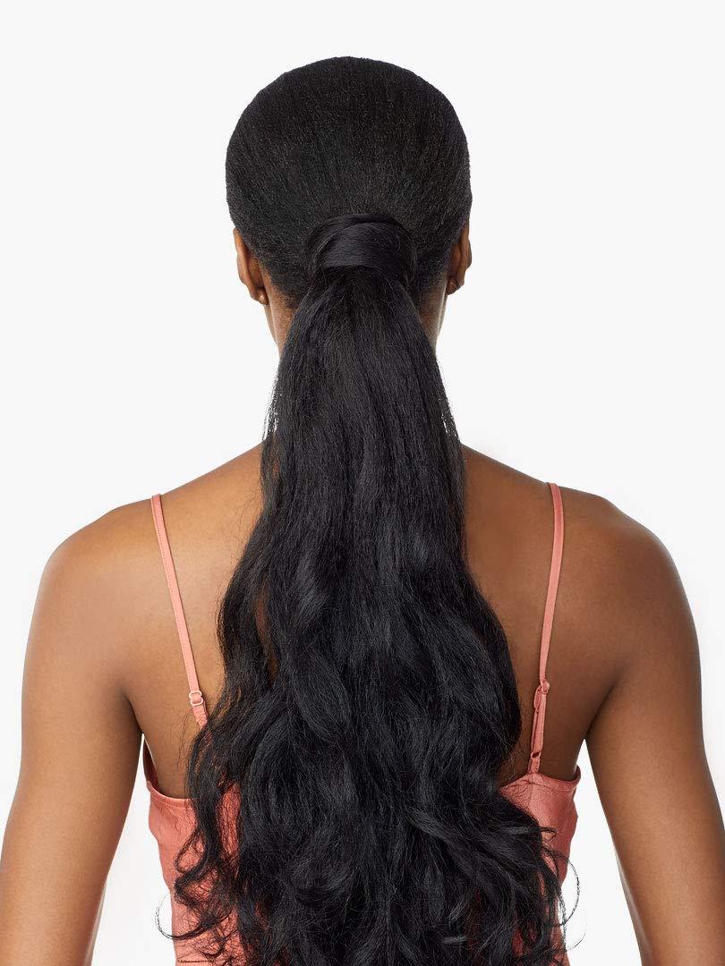 imageSensationnel Instant Pony Half Wig Blow Out 24 Inch Ponytail And Updo with Adjustable Wrap for Seamless T227T2BG