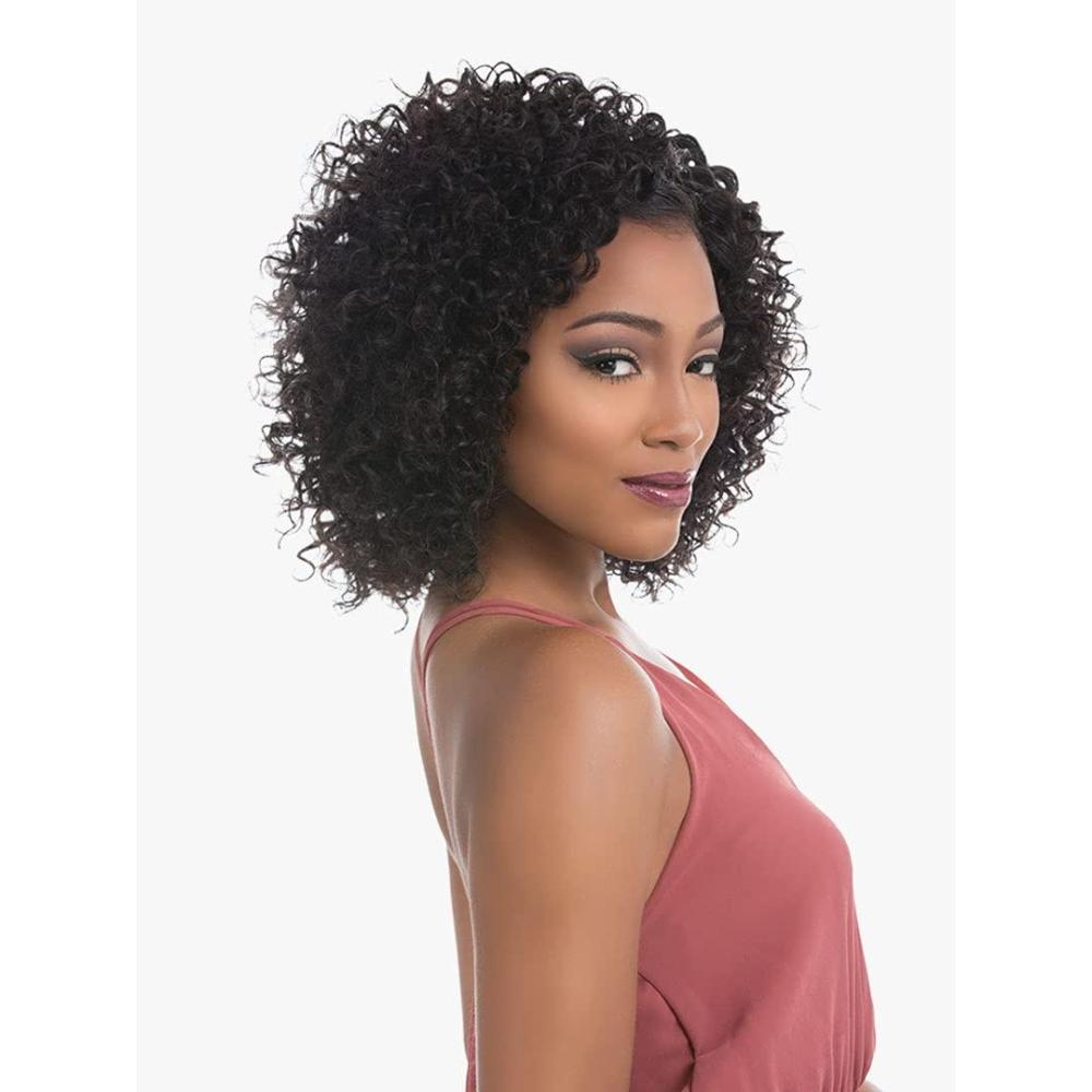 imageSensationnel Empire Curly human hair bohemian 10s 3pcs tangle free weaving for quick weave and sew in styles for faux highlights 1 JETBLACK99J