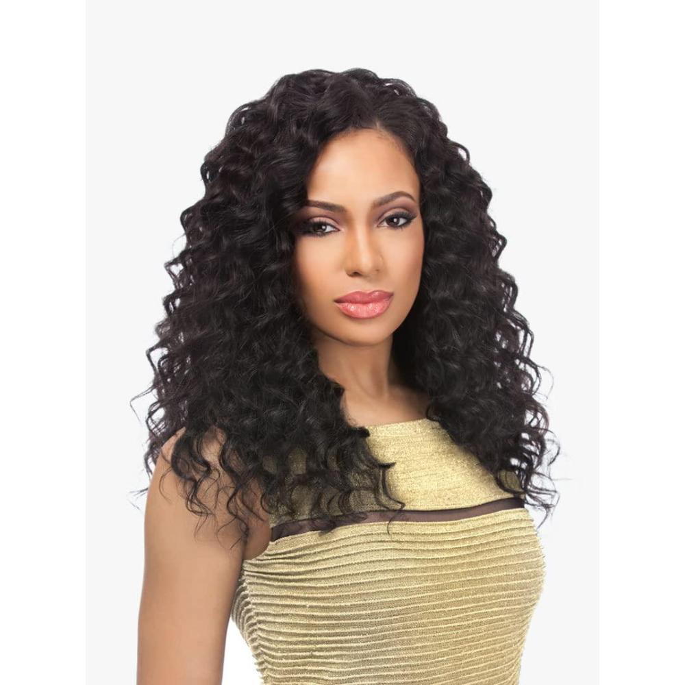 imageSensationnel Empire bundles multi  loose deep with 4x4 closure 10a tangle shed free human hair for weaving and sew in styles 10 12 14 inch 1 JETBLACK2 DARKBROWN