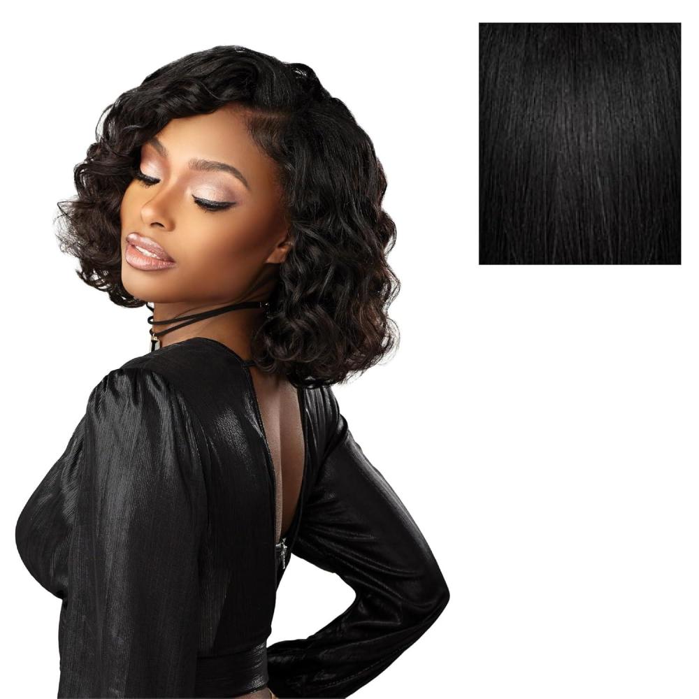 imageSensationnel Empire multi weave hair brazilian curl 13a human hair 3 bundle layered lengths 10 12 14 inch NATURALNATURALBLACK
