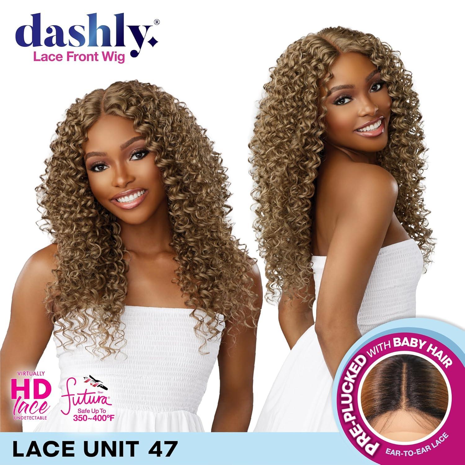 imageSensationnel Dashly Lace Front Wig Unit 47 Hand Tied Laceparting Ear to Ear Synthetic FLAMBOYAGECHOCOLATEFLAMBOYAGECHOCOLATE