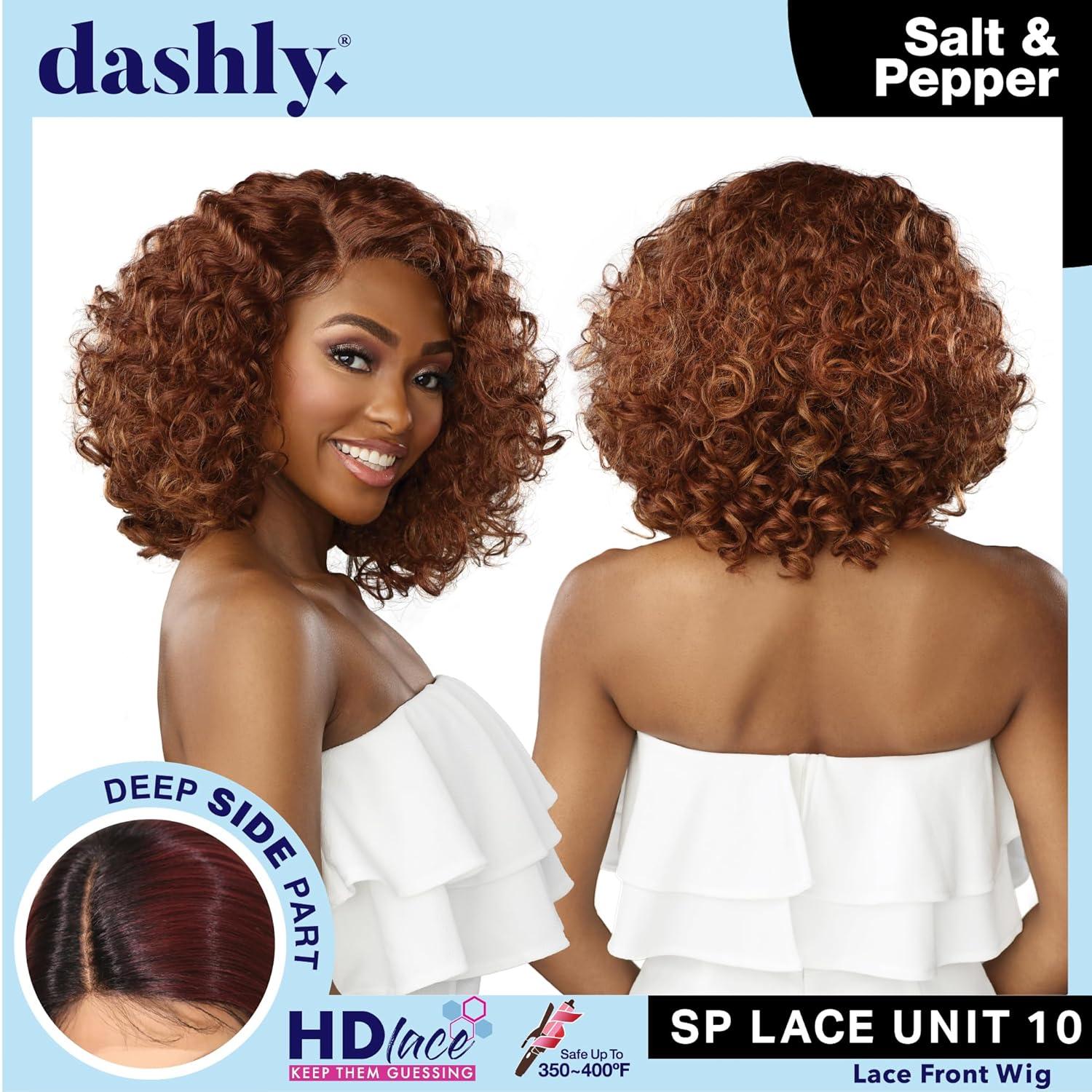 imageSensationnel Dashly Lace Saltandpepper Wig Sp Unit 10 Hand Tied Laceparting Ear to Ear Synthetic 1 JETBLACKM51