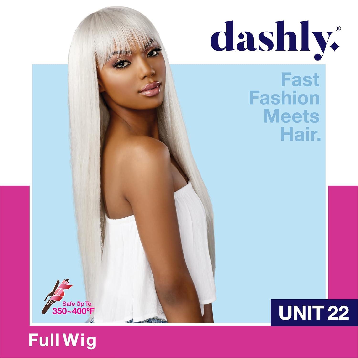 imageSensationnel Dashly Wig Unit 22 Non Lace Cap Ready to Wear Ear to Ear Lacepart Synthetic 1 JETBLACKBEIGEBLONDE