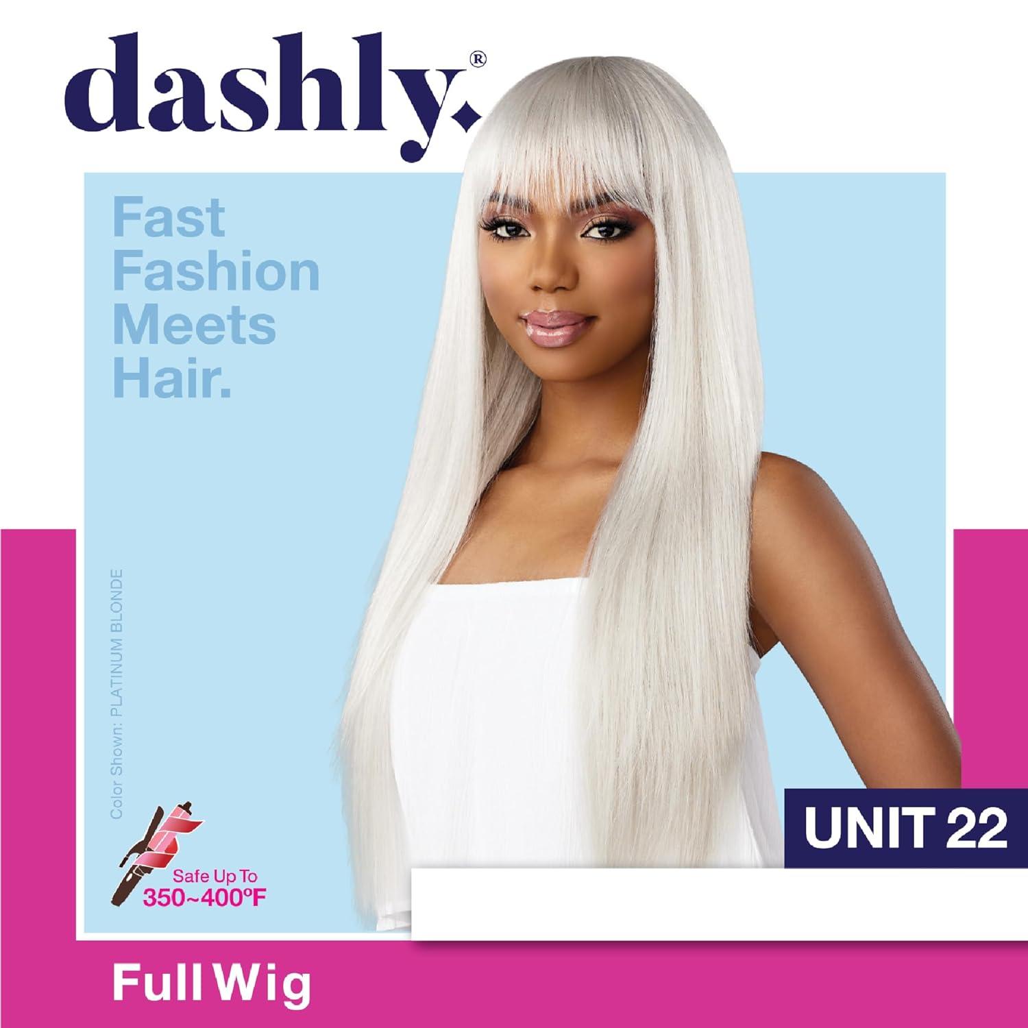 imageSensationnel Dashly Wig Unit 22 Non Lace Cap Ready to Wear Ear to Ear Lacepart Synthetic 1 JETBLACKBEIGEBLONDE