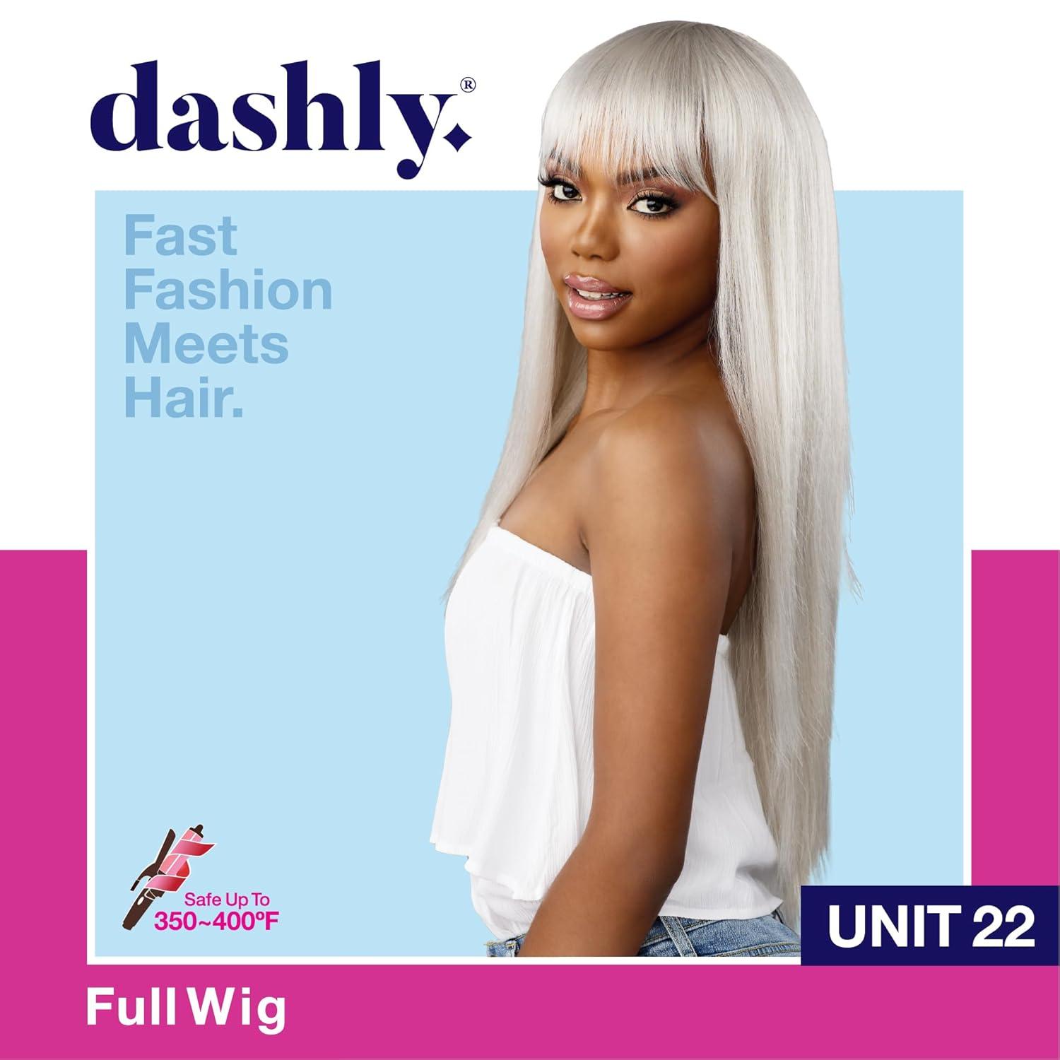 imageSensationnel Dashly Wig Unit 22 Non Lace Cap Ready to Wear Ear to Ear Lacepart Synthetic 1 JETBLACKBEIGEBLONDE