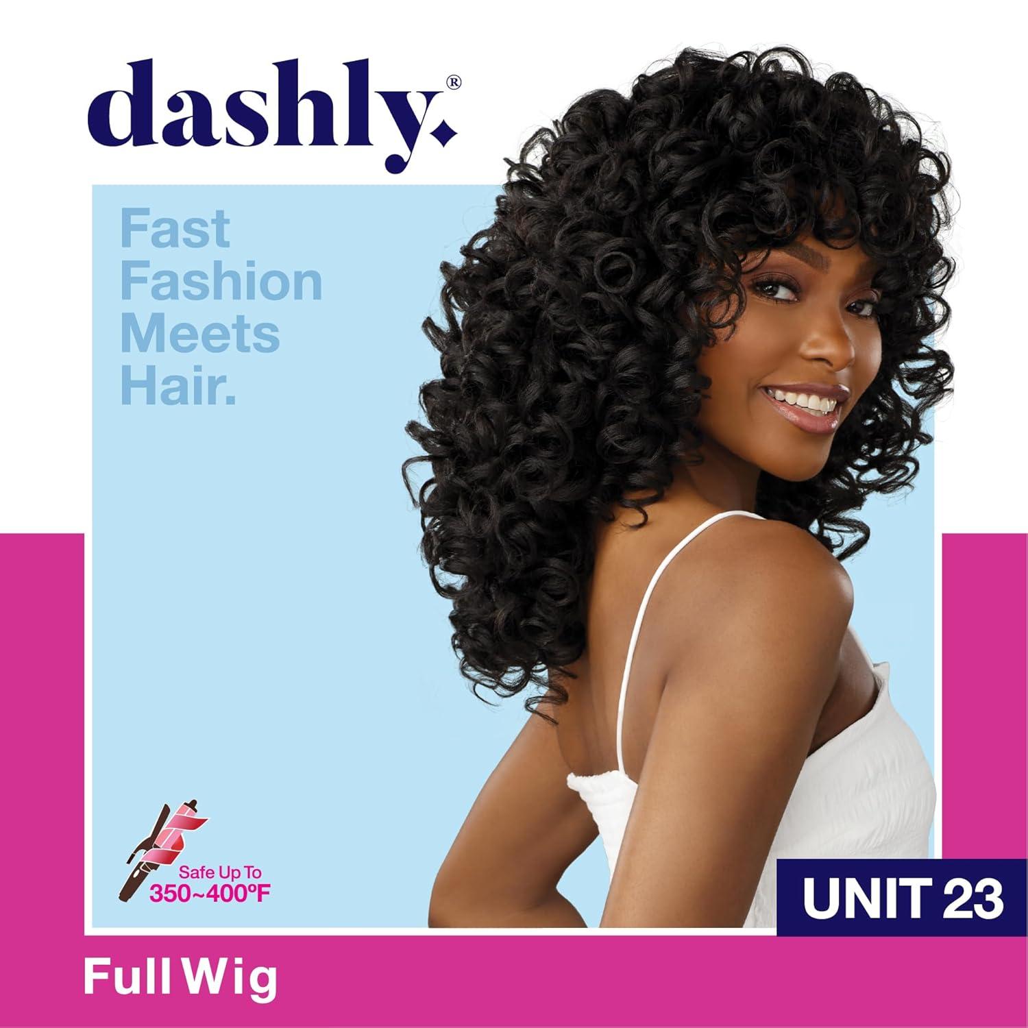 imageSensationnel Dashly Wig Unit 23 Non Lace Cap Ready to Wear Ear to Ear Lacepart Synthetic 1 JETBLACKBALAYAGESUNKISSED