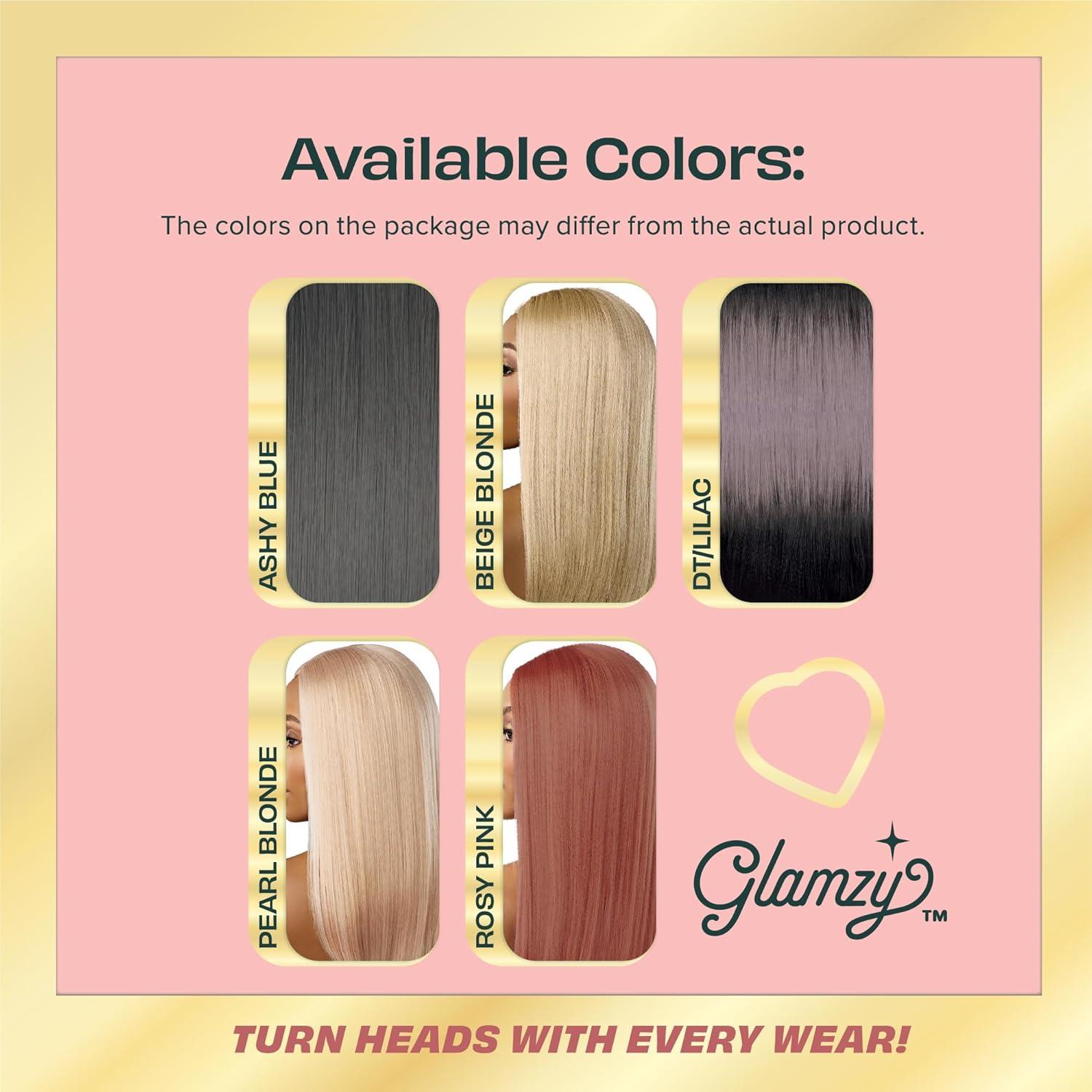 imageSensationnel Glamzy Lace Crown Wig Cassy Glueless Hand Tied CrownArea Synthetic Hair 1 JETBLACKBEIGEBLONDE
