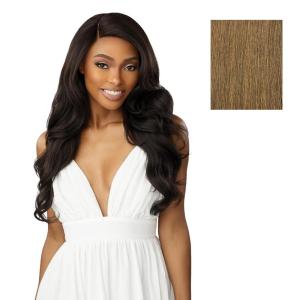 Sensationnel Dashly Lace Front Wig – Unit 53 Hand Tied Laceparting Ear to Ear Synthetic (1 JETBLACK)(MOCHABROWN)