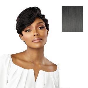 Sensationnel Dashly Wig – Unit 26 Non Lace Cap Ready to Wear Synthetic (1 JETBLACK)(ASHYBLUE)