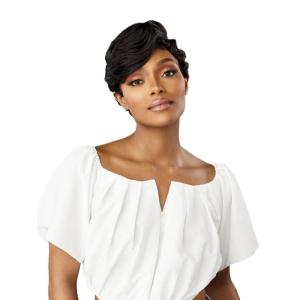 Sensationnel Dashly Wig – Unit 26 Non Lace Cap Ready to Wear Synthetic (1 JETBLACK)(LIGHTASHBROWN)