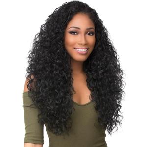 Sensationnel Instant Boutique Bundles Wig – Deep Synthetic Natural Looking Volume (1 JETBLACK)(1B OFFBLACK)