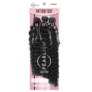 Sensationnel Pearlish Multi Bundle – Bohemian Deep Pearl Conditioned 15a Remy Beauty Supply Hair Sew In or Glue On Human Hair Layered Lengths (10 12 14 inch, NATURAL)(NATURAL)