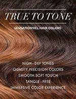 imageSensationnel Dashly Lace Front Wig Unit 39 Hand Tied Laceparting Ear to Ear Synthetic 1 JETBLACKBALAYAGECHOCOLATE