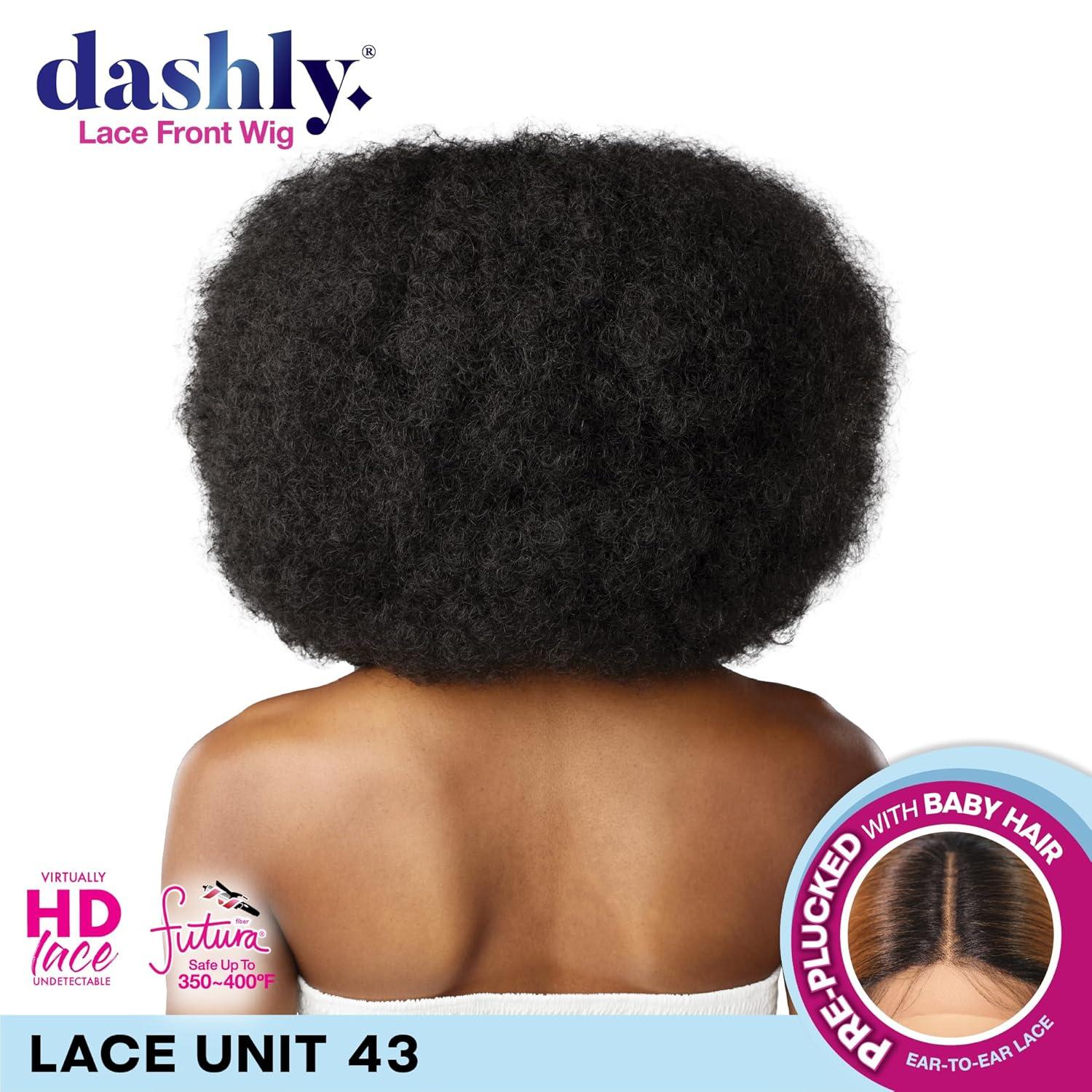 imageSensationnel Dashly Lace Front Wig Unit 43 Hand Tied Laceparting Ear to Ear Synthetic BLEACHBLONDEBLEACHBLONDE