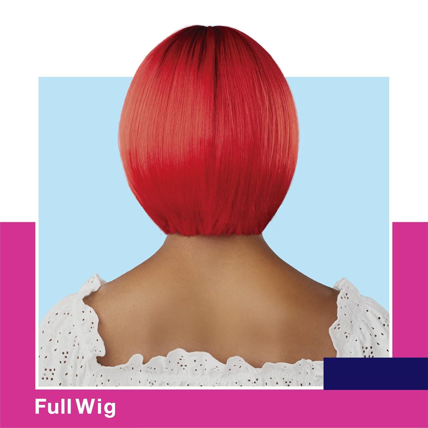imageSensationnel Dashly Wig Unit 14 Non Lace Cap Ready to Wear Ear to Ear Lacepart Synthetic 1 JETBLACK2 DARKBROWN