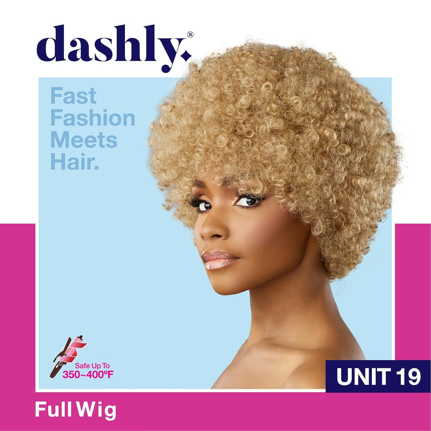 imageSensationnel Dashly Wig Unit 19 Non Lace Cap Ready to Wear Ear to Ear Lacepart Synthetic 1 JETBLACKCARAMELBLONDE
