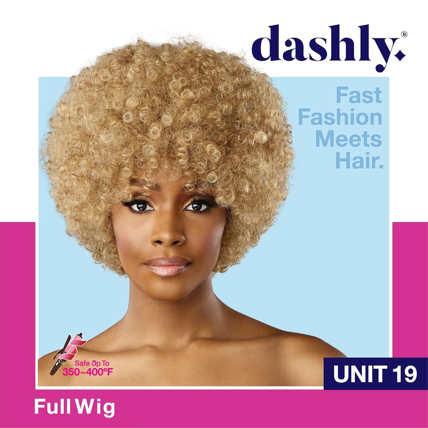 imageSensationnel Dashly Wig Unit 19 Non Lace Cap Ready to Wear Ear to Ear Lacepart Synthetic 1 JETBLACKMOCHABROWN