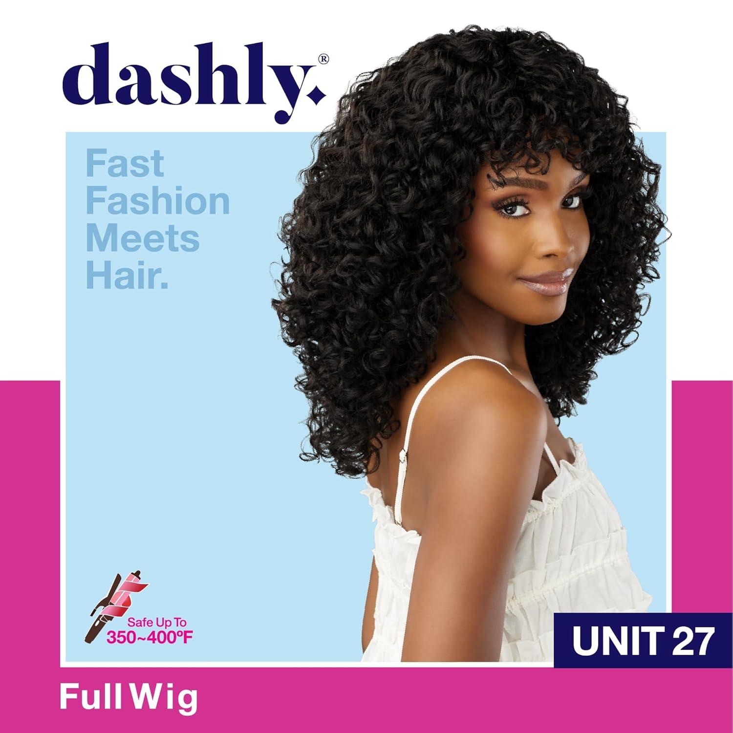 imageSensationnel Dashly Wig Unit 27 Non Lace Cap Ready to Wear Synthetic 1 JETBLACK2 DARKBROWN