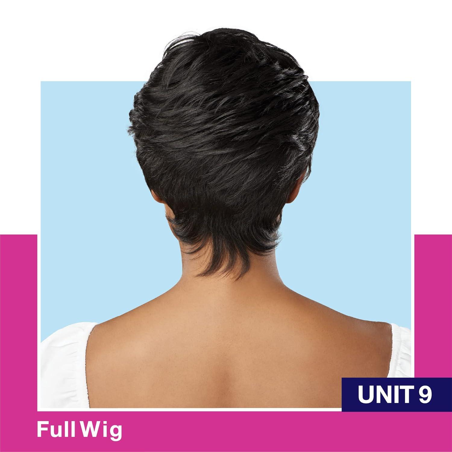 imageSensationnel Dashly Wig Unit 9 Non Lace Cap Ready to Wear Ear to Ear Lacepart Synthetic 1 JETBLACK613 BLONDE
