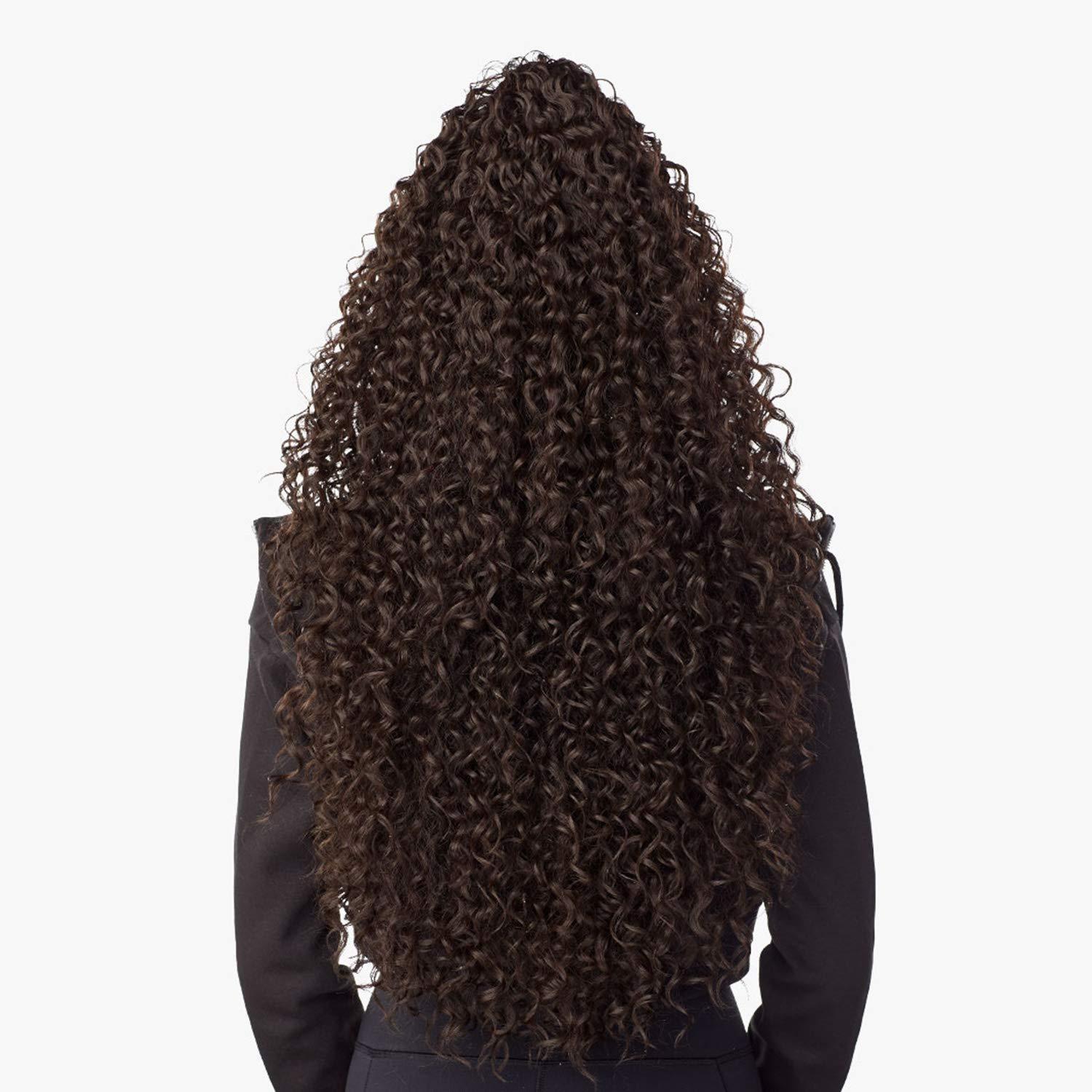 imageSensationnel Instant Updown Halfwig Pony Iud 10 4 Style in 1 Half Wig And Pony Drawstring 1 JETBLACK2 DARKBROWN