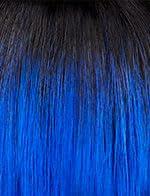 imageSensationnel Instant Updown Halfwig Pony Iud 19 4 Style in 1 Half Wig And Pony Drawstring 1 JETBLACKT2BLUE