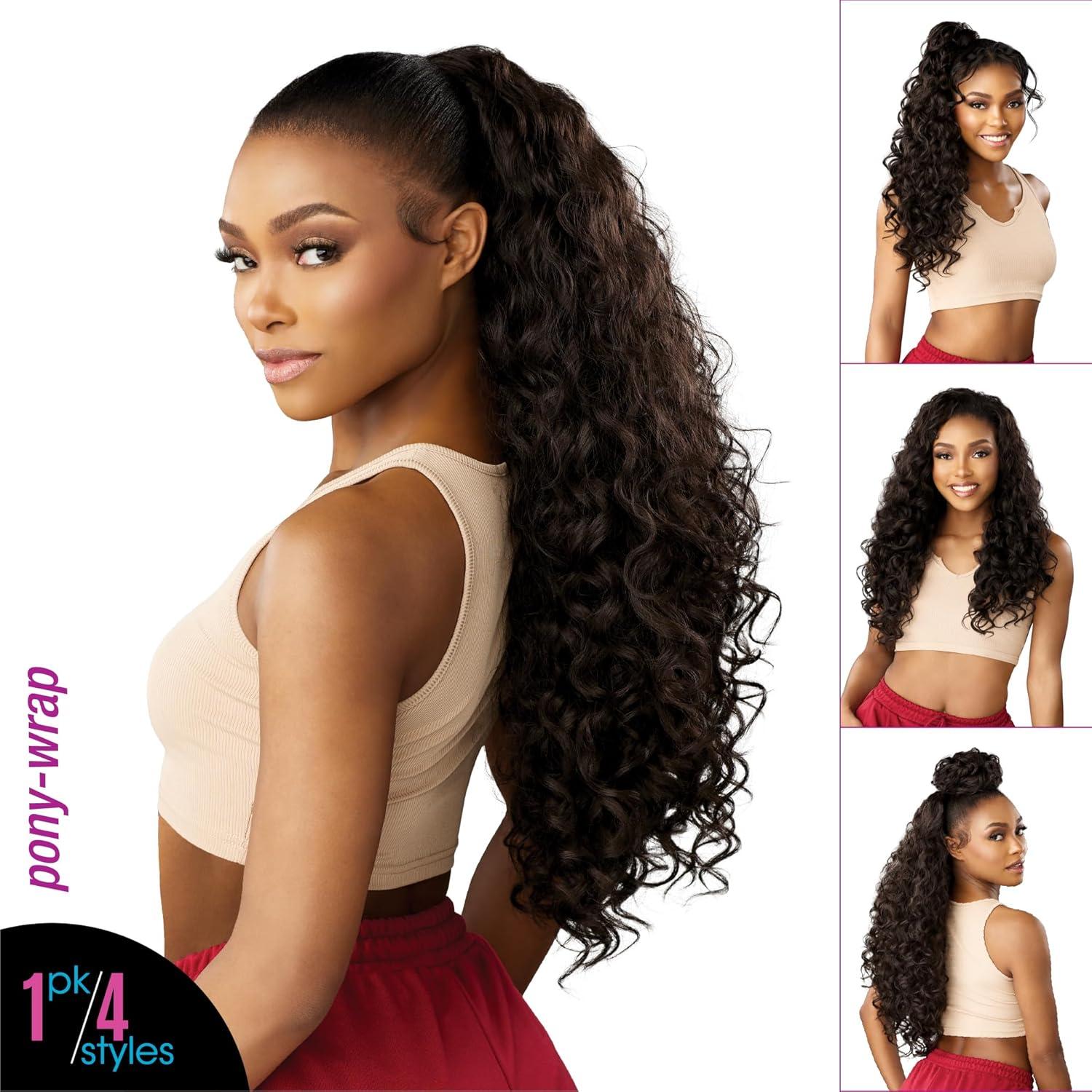 imageSensationnel Instant Updown Halfwig Pony Iud 23 4 Style in 1 Half Wig And Pony Drawstring 1 JETBLACKTH227