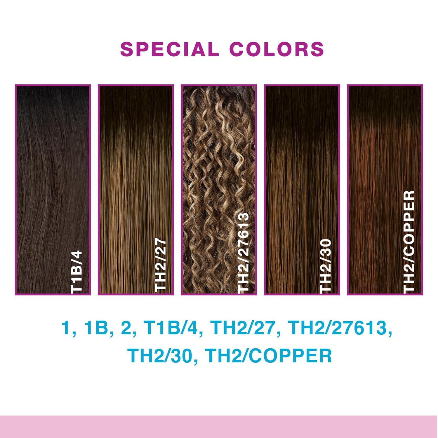 imageSensationnel Instant Updown Halfwig Pony Iud 24 4 Style in 1 Half Wig And Pony Drawstring 1 JETBLACK2 DARKBROWN